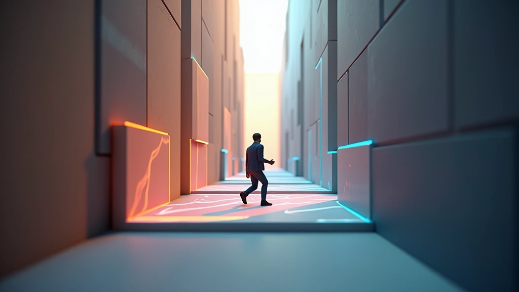 Game environment showing character collision detection with wall obstacles, visual representation of collision boundaries